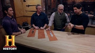 Forged in Fire Claymore Deliberation Round 2 S2 E3  History [upl. by Abbe]