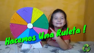 COMO HACER UNA RULETA MUY FACIL [upl. by Adlecirg623]