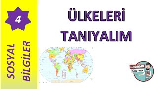 4 SINIF ÜLKELERİ TANIYALIM [upl. by Ettezel]