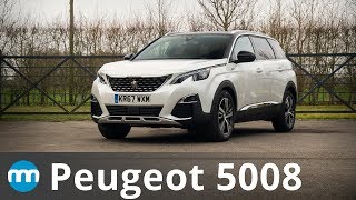 2019 Peugeot 5008 SUV Review  New Motoring [upl. by Edmead767]