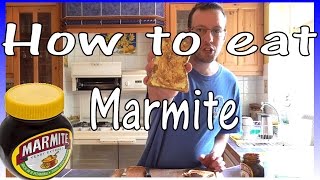 HOW TO eat Marmite [upl. by Euqilegna]