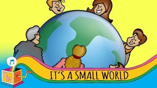 Its a Small World  Childrens Song  Karaoke [upl. by Rambert]