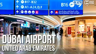 Dubai Airport DXB Terminal 13  🇦🇪 United Arab Emirates 4K HDR Walking Tour [upl. by Castera]