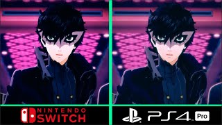 Persona 5 Strikers PS4 Vs Nintendo Switch Comparison [upl. by Enilatan]