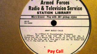 Army Bugle Calls 1964 [upl. by Orv544]