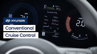 Conventional Cruise Control  Hyundai [upl. by Bonnes]