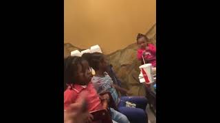 Kid Gets Startled By Fire on Hibachi in Restaurant [upl. by Avan978]