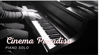 Ennio Morricone  Cinema Paradiso Main Theme piano solo [upl. by Lyn]