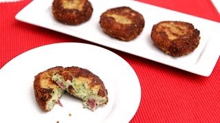 Potato Croquettes Recipe  Laura Vitale  Laura in the Kitchen Episode 679 [upl. by Aggappera]