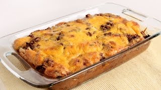 Breakfast Casserole Recipe  Laura Vitale  Laura in the Kitchen Episode 1001 [upl. by Kenrick]