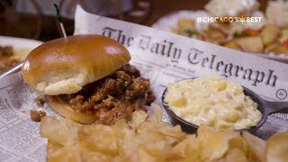 Chicagos Best Comfort Food Firewater Saloon [upl. by Hedvig]