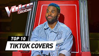 The BEST TIKTOK Songs Covers on The Voice [upl. by Nahs]