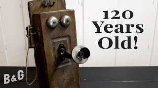 1900s Antique Telephone Restoration [upl. by Schoenburg]