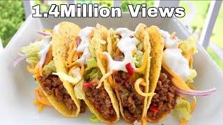 HOW TO MAKE BEEF TACOS  BEST BEEF TACOS [upl. by Lrae]