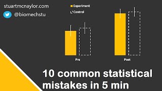 Ten Statistical Mistakes in 5 Min [upl. by Audi]