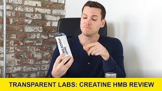 Transparent Labs Creatine HMB Review [upl. by Clim]