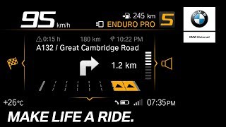 BMW Motorrad Connectivity – How To – Navigation [upl. by Clementas]