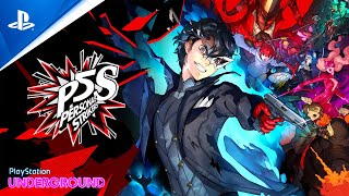 Persona 5 Strikers  Gameplay  PlayStation Underground [upl. by Eanore825]