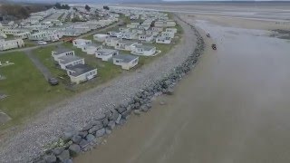 Beach flight by Carmarthen Bay holiday park [upl. by Roger534]