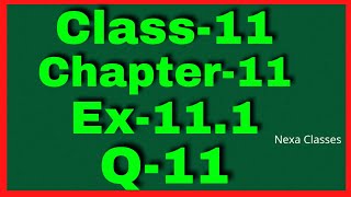 Ex111 Q11 Class 11  Conic Section  NCERT Math [upl. by Okomot]