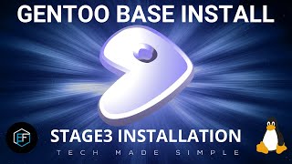 Gentoo Linux Stage3 Base Install [upl. by Una]