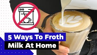 How To Froth Milk At Home Best Milk Frothers Review [upl. by Gudren16]