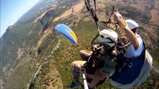 VUELO EN PARAPENTE BIPLAZA EN PAREJA [upl. by Augustus498]