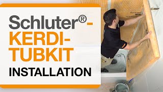 How to Install the Schluter®KERDITUBKIT [upl. by Huai277]