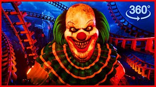 Scary 360° VR Roller Coaster [upl. by Aisenat35]