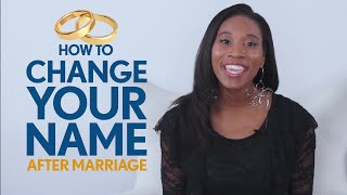 How To Change Your Name After Marriage [upl. by Mcgannon876]