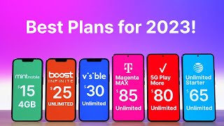 Best Cell Phone Plans for 2023 [upl. by Eirrotal]