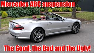 MercedesBenz ABC Suspension System Explained  MGUY  SL55 Stories [upl. by Deyes]