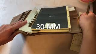 Filofax Malden A5 Ochre features [upl. by Kurth633]