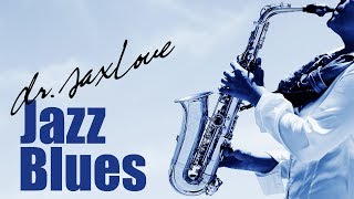 Jazz Blues • Blues Saxophone Instrumental Music for Relaxing and Study [upl. by Ahgiela]