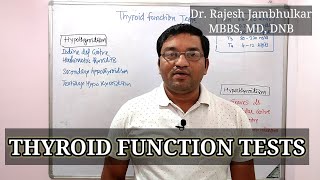 THYROID FUNCTION TESTS  TFT [upl. by Limak216]