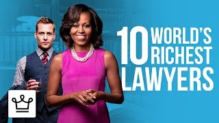 Top 10 Richest Lawyers In The World Ranked [upl. by Laux425]