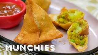 How To Make Samosas with Chintan Pandya [upl. by Audwen853]