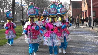 Carnavalsoptocht TerApel 2019 van CV De Kloosterwiekers [upl. by Asiaj]