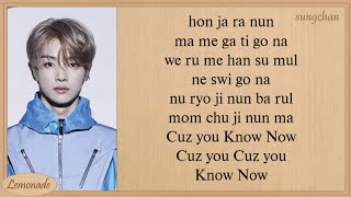 NCT U  Know Now Easy Lyrics [upl. by Rattray]