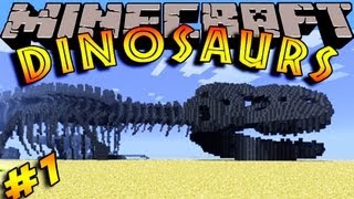 Minecraft Dinosaurs   Dinosaur mod   Episode 1  LETS FIND SOME DINOSAURS [upl. by Nadler]