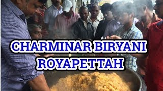 charminar Biryani in Royapettah Tripilcan briyani shop Stop your mouth water with delicious biryani [upl. by Innoc46]