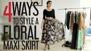 How to wear maxi skirt  Style hacks [upl. by Gothar664]