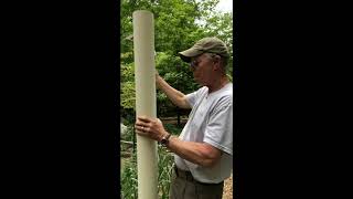 Bird Feeder Baffle Thwarts Raccoons and Squirrels [upl. by Candida]