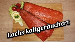 Lachsfilet kaltgeräuchert [upl. by Janine]