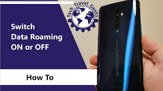 How to enable or disable Data Roaming on Oppo smartphones Color OS 61 [upl. by Alleber213]