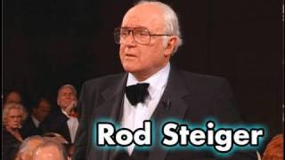 Rod Steiger Salutes Sidney Poitier at AFI Life Achievement Award [upl. by Esoryram]