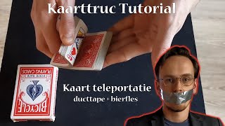 Kaart teleportatie  kaarttruc  uitleg [upl. by Harraf190]