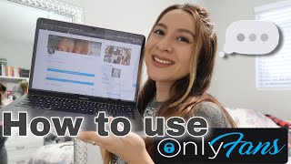 HOW TO USE ONLY FANS SIMPLE THE BASICS [upl. by Ayekim959]