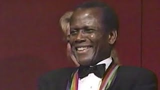 Sidney Poitier Kennedy Center Honors 1995 Paul Newman Louis Gossett Jr Jessye Norman [upl. by Horick]