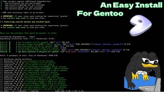 Gentoo An 𝓔𝓪𝓼𝔂 Install [upl. by Lesley239]